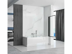 Hot Rea Mampara De Baño Lagos 80 Black Negro