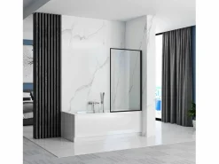 Rea Mampara De Baño Lagos 70 Black
