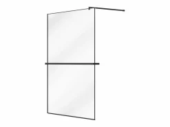 Clearance Mampara de ducha - Toallero y estante - 140x200 cm - - BONPERO Mampara De Ducha