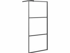 Mampara de ducha accesible vidrio ESG esmerilado 80x195cm ES66416
