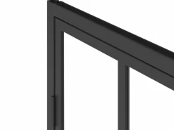 Shower & Design Mampara de ducha con puerta pivotante mate - 80 x 80 x 195 cm - URBANIK