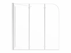 Online Mampara de ducha de vidrio templado transparente 120x69x130 cm ES997426 Negro