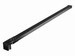 New Mampara Ducha Fija 70x200 cm Cristal Templado 8 mm Antical – Eclíptica Home – Mate Negro