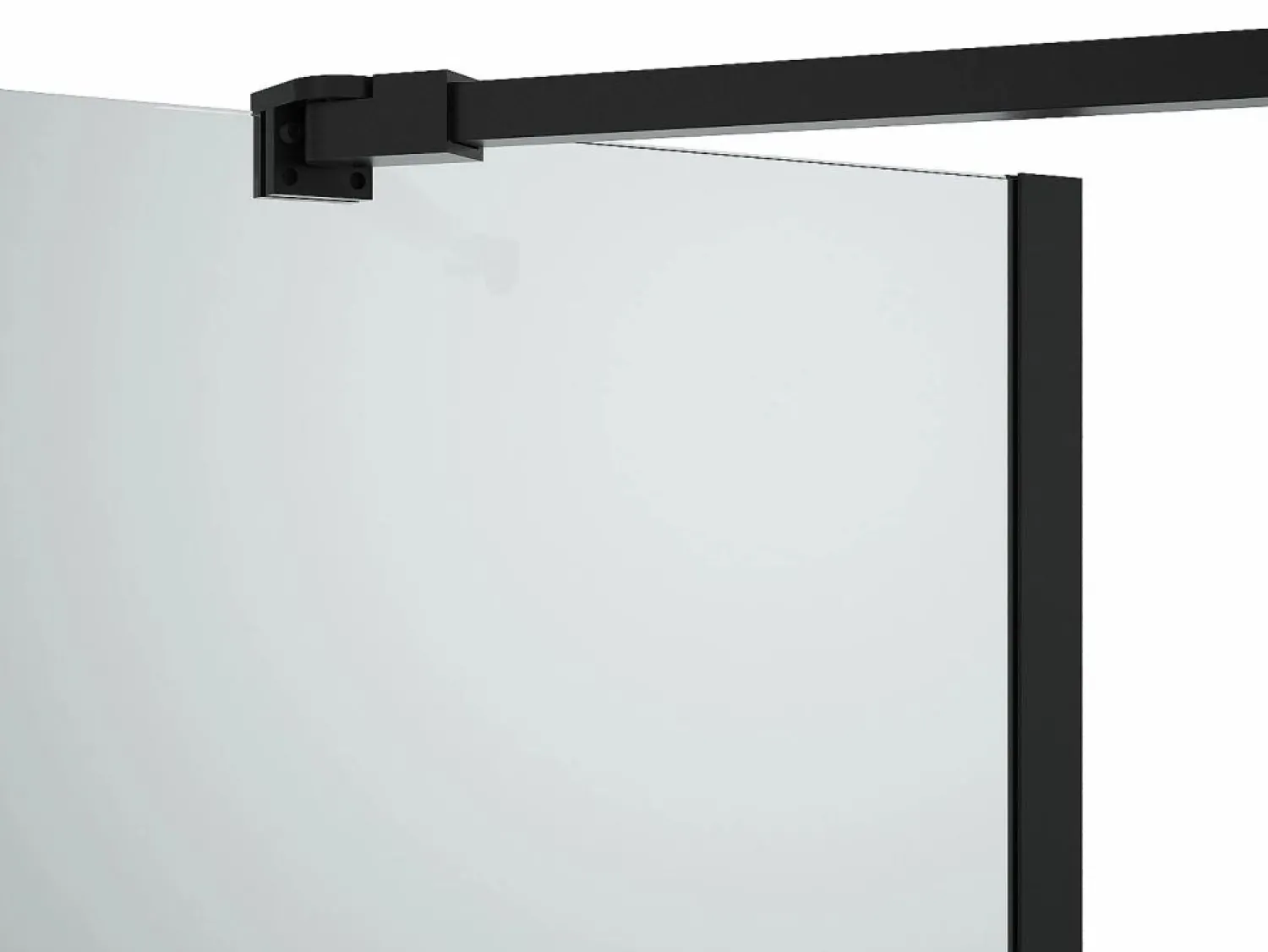 Mampara para bañera con toallero y retorno pivotante mate, 100 x 140 cm, PRIMAEL Mampara De Bañera