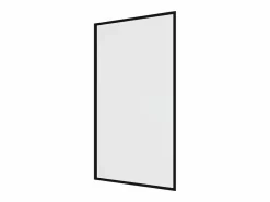 Hot Mampara para bañera mate, 80 x 140 x 1.92 cm, cristal y metal, BRADENTON Mampara De Bañera