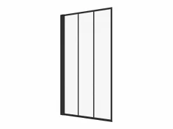 Outlet Mampara para bañera pivotante mate look atelier, 80 x 140 cm, DOLANA Mampara De Bañera