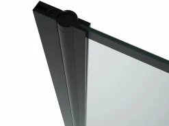 Outlet Mampara para bañera pivotante mate look atelier, 80 x 140 cm, DOLANA Mampara De Bañera