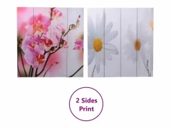 Hot Mampara plegable 160x170 cm Flor Biombo