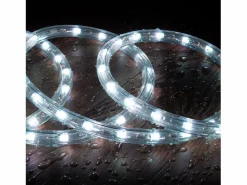 Clearance Manguera LED Redonda 220V AC 36 LED/m RGB IP65 Corte 100 cm a Medida RGB 1 m Guirnalda Luminosa