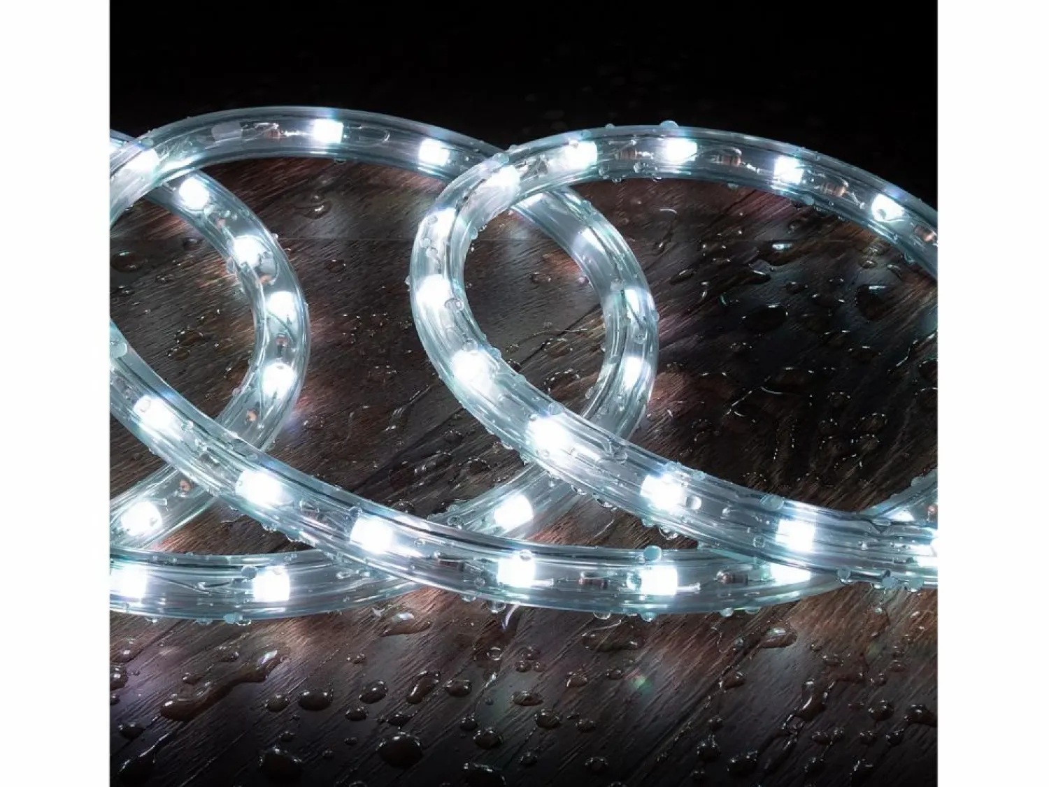 New Manguera LED Redonda 220V AC 36 LED/m RGB IP65 Corte 100 cm a Medida RGB 3 m Guirnalda Luminosa