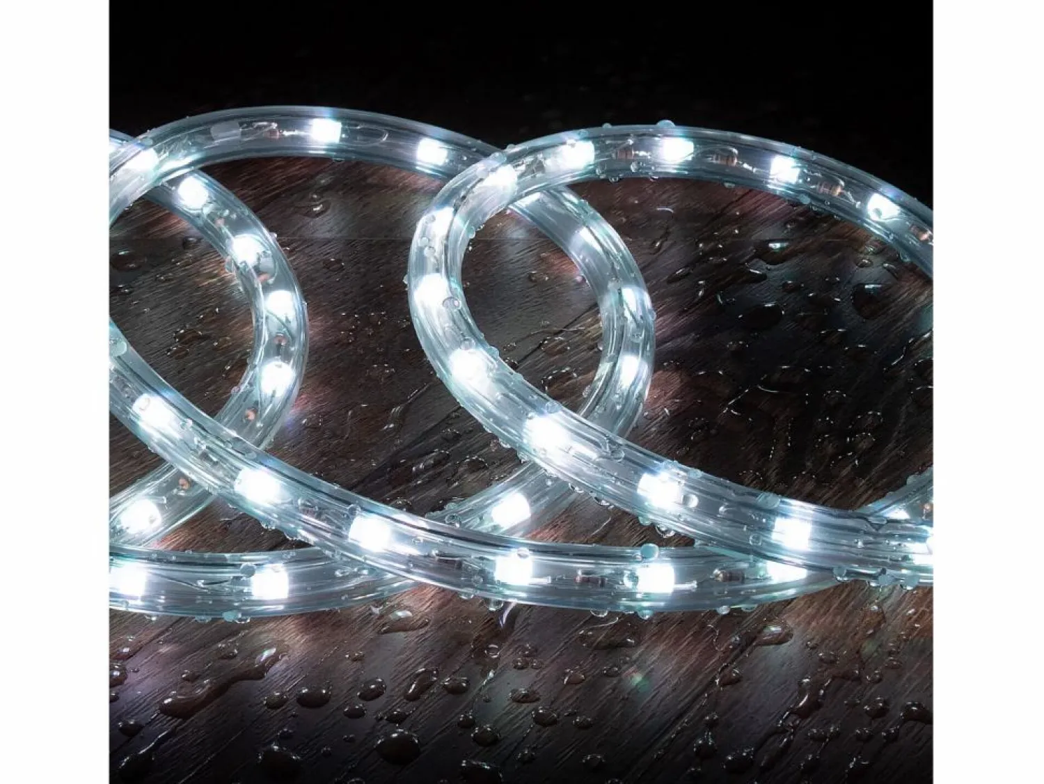 New Manguera LED Redonda 220V AC 36 LED/m RGB IP65 Corte 100 cm a Medida RGB 3 m Guirnalda Luminosa