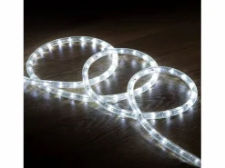 Discount Manguera LED Redonda 220V AC 36 LED/m Frío IP65 a Medida Corte cada 100 cm 5 m Guirnalda Luminosa