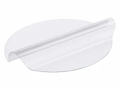 New Mantel SucceBuy Protector de Mesa de PVC de 106 cm, Almohadilla de Escritorio Redonda de Plástico , 2 mm de Grosor Mantelería|Mantelería