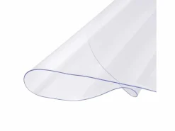 New Mantel SucceBuy Protector de Mesa de PVC de 106 cm, Almohadilla de Escritorio Redonda de Plástico , 2 mm de Grosor Mantelería|Mantelería