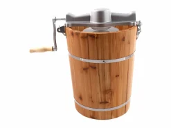 Vente-unique Maquina de hacer helado de madera capacidad 5.5 L GIVRETO