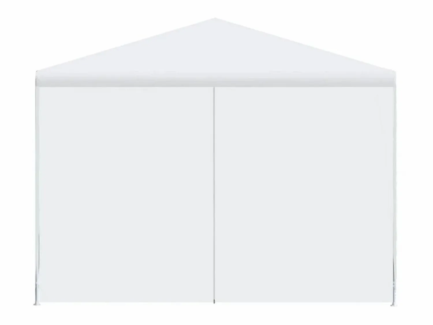 Marquesina de jardín 3x12 m blanca ES992351