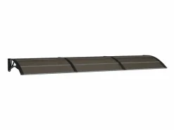 Clearance Marquesina de puerta policarbonato 300x80 cm ES67753 Marquesina