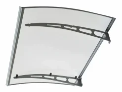 Vente-unique Marquesina NEONA de aluminio - Medidas: 150 x 90 x 15 cm