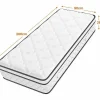New Matelas 90x200cm - Grosor 26cm - con resortes ensacados - Multicapas Extra Confort 7 Zonas - Hipoaergénico Colchón Muelles Ensacados|Colchón Látex
