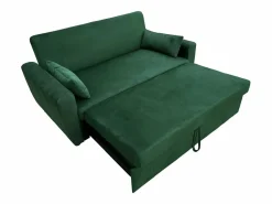 Discount Happy Garden MATT Sofá cama de 2 plazas de terciopelo Verde