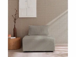 Sweeek Módulo para sofá modular de pana, 1 plaza