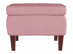 Sale Mecedora con respaldo alto de terciopelo y madera maciza Sillón Balancín