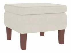 Sale Mecedora con respaldo alto de terciopelo y madera maciza Sillón Balancín