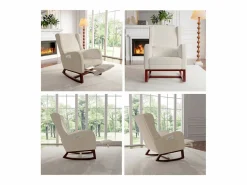 Mecedora, Mecedora - Silla con patas retráctiles -