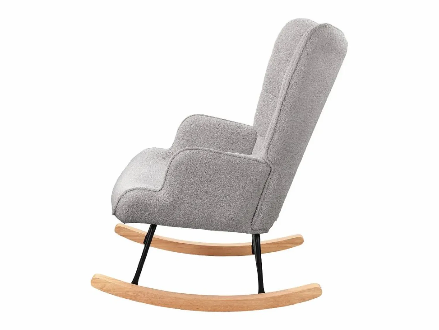 Clearance Mecedora para adultos - Mecedora ergonómica para exteriores - Para sala de estar - Jardín - Dormitorio - Sillón Balancín