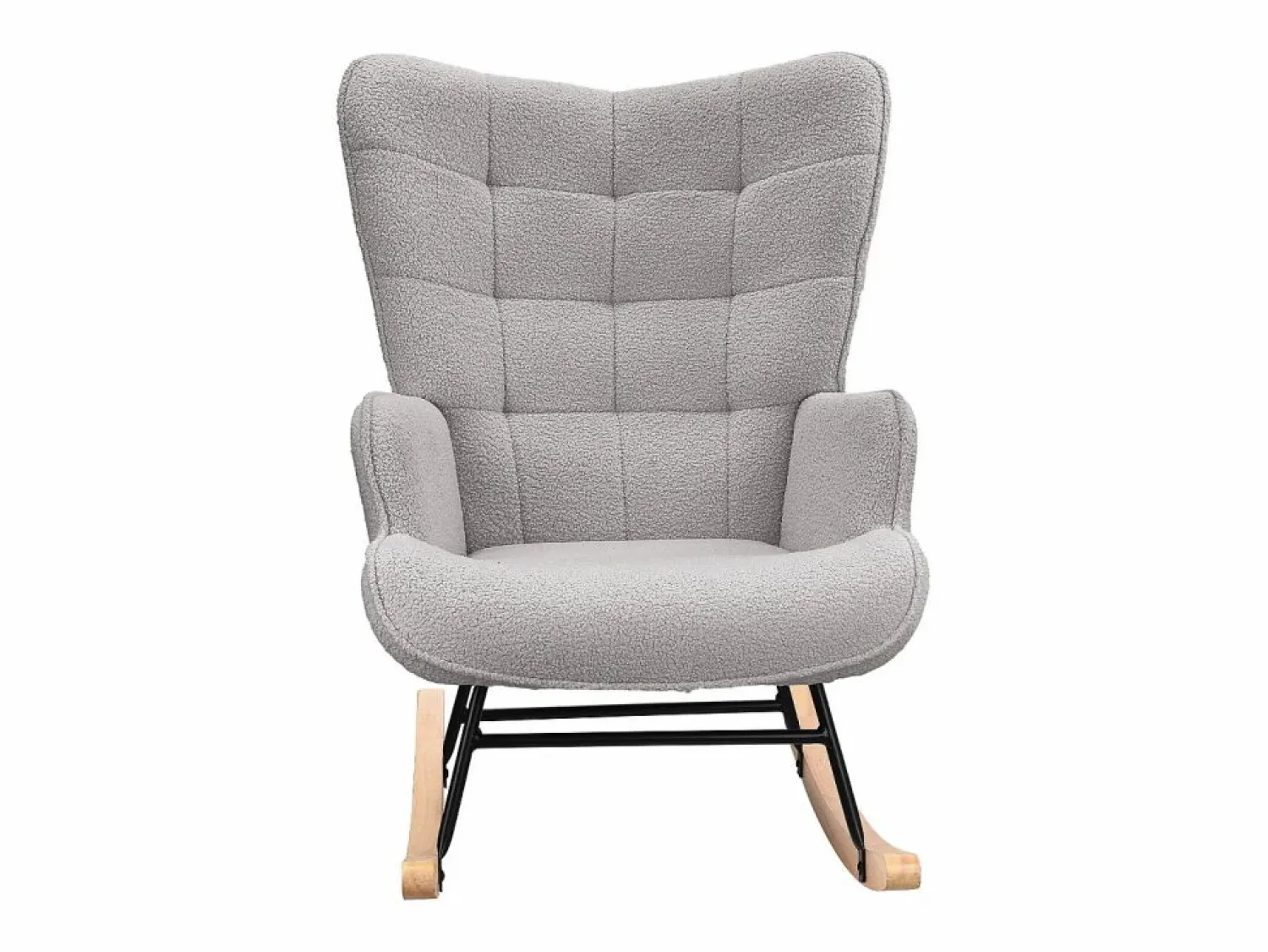 Clearance Mecedora para adultos - Mecedora ergonómica para exteriores - Para sala de estar - Jardín - Dormitorio - Sillón Balancín