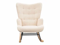 Hot Mecedora para adultos - Mecedora ergonómica para exteriores - Para salón - Jardín - Dormitorio - Sillón Balancín