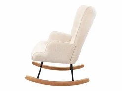 Hot Mecedora para adultos - Mecedora ergonómica para exteriores - Para salón - Jardín - Dormitorio - Sillón Balancín