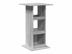Hot Mesa alta bar con almacenaje madera Sonoma 60x60x102 cm Mesa Alta