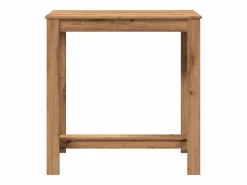 New vidaxl Mesa alta bar madera ingeniería roble artisian 102x50x103,5 cm Marru00f3n