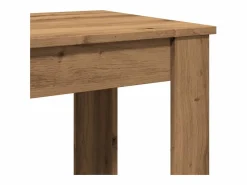 New vidaxl Mesa alta bar madera ingeniería roble artisian 102x50x103,5 cm Marru00f3n