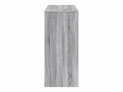 Best Clicnbuy Mesa alta con estante Sonoma 124x46x103,5 cm Gris