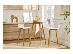 Sale Mesa alta cuadrada fresno natural BALTIK Mesa Alta
