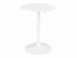 Best Mesa Alta de Bar Ø60 cm – Altura Regulable y Giratoria – Diseño Moderno SETI (-i) Mesa Alta