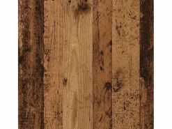 Clicnbuy Mesa alta de bar madera de ingeniería envejecida 51x50x103,5 cm