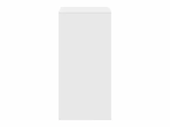 Clicnbuy Mesa alta de bar madera de ingeniería blanca 51x50x103,5 cm