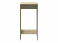 Discount Clicnbuy Mesa alta de bar madera ingeniería roble Sonoma 51x50x103,5 cm Marru00f3n