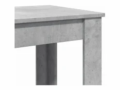 Clicnbuy Mesa alta de bar madera ingeniería hormigón 102x50x103,5cm