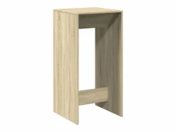 vidaxl Mesa alta de bar madera ingeniería roble Sonoma 51x50x103,5 cm