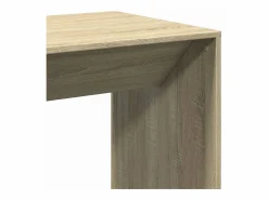 vidaxl Mesa alta de bar madera ingeniería roble Sonoma 51x50x103,5 cm