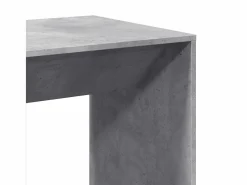 Clicnbuy Mesa alta de bar madera ingeniería hormigón 51x50x103,5 cm