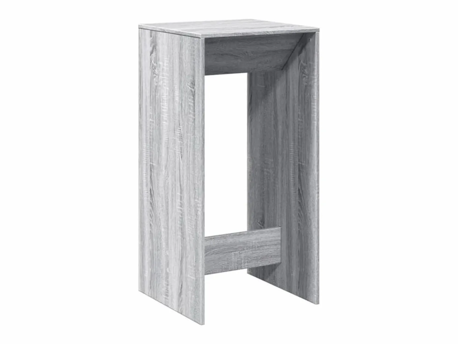 Hot Clicnbuy Mesa alta de bar madera ingeniería Sonoma 51x50x103,5 cm Gris