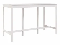 Discount Mesa alta de bar madera maciza de pino 180x80x110 cm Mueble Bar