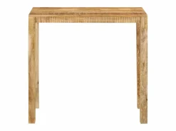 Sale Mesa alta de bar madera maciza de mango 112x55x108 cm ES110442 Mueble Bar