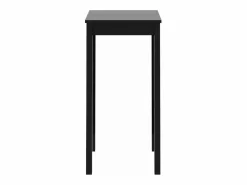 Mesa alta de bar MDF negra 55x55x107 cm ES647219 Mueble Bar