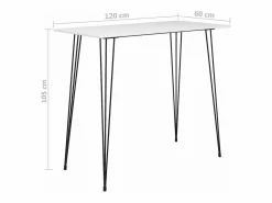 Sale Mesa alta de cocina 120x60x105 cm Mesa Alta